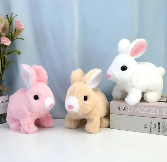 Electric Walking Rabbit Toy With Sound - 3 Different Colors - Baby & Toddler Toys - Music & ^ Sound - Best gift for kids.