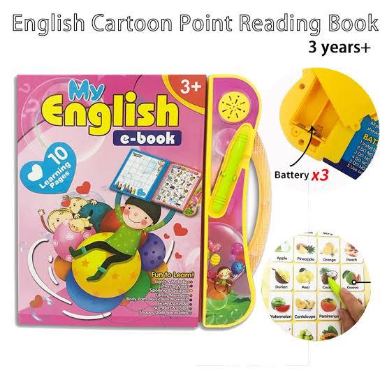 Intelligence Book | Intellectual Learning Study eBook for Kids with Pen Touch and simple and Electronic Sound Teaching Learning Toys E-Book for Kids English Study eBook for Kids.