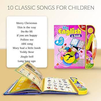 Intelligence Book | Intellectual Learning Study eBook for Kids with Pen Touch and simple and Electronic Sound Teaching Learning Toys E-Book for Kids English Study eBook for Kids.