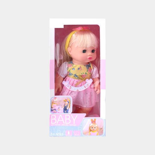 Musical Baby Doll Toy. With feeder and made of silicone. Best Musical Doll