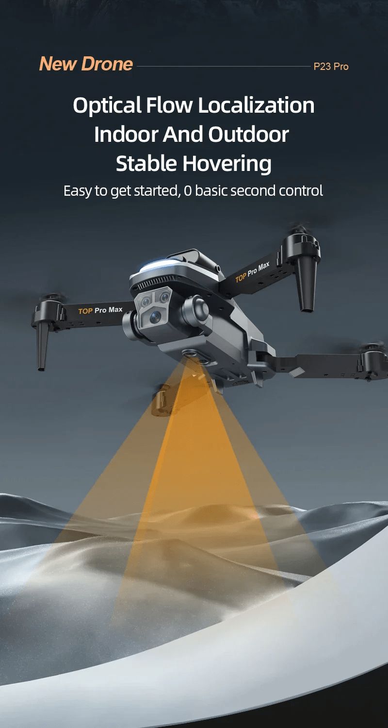 P23 Pro Intelligent Obstacle Avoiding Drone - Foldable Drone-Intelligent drone.