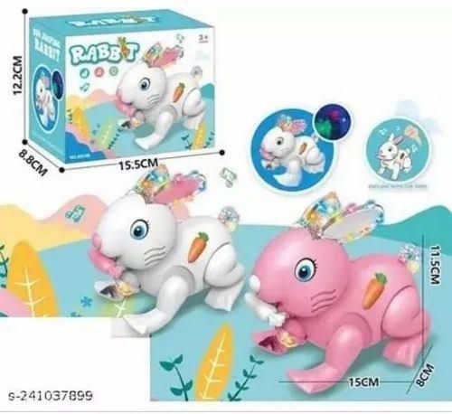 Electric Walking Rabbit Toy With Sound - 2 Different Colors - Baby & Toddler Toys - Music & ^ Sound - Best gift for kids.